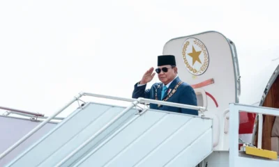 Presiden prabowo tiba di brunei darussalam