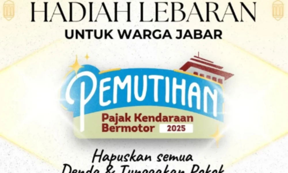 Program pemutihan pajak kendaraan di jabar berakhir 6 juni 2025