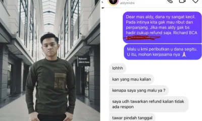 Richard lee ngaku pernah jadi korban dugaan penipuan aldy cjr
