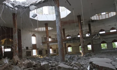 Sebuah masjid di dekat bahawalpur di provinsi punjab, pakistan, yang terkena serangan rudal.
