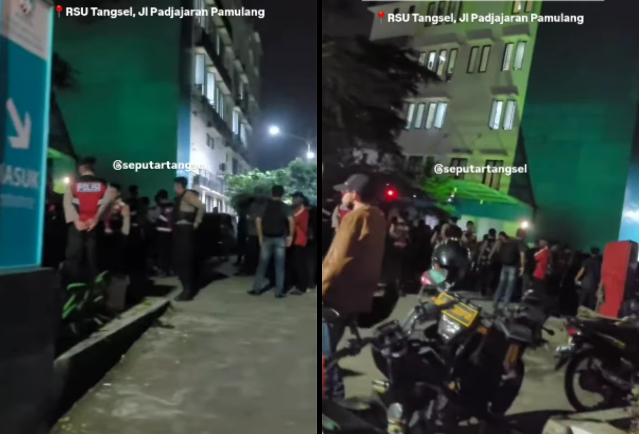 Sengketa lahan parkir di rsud tangsel memanas, ormas dan pt bci terlibat cekcok
