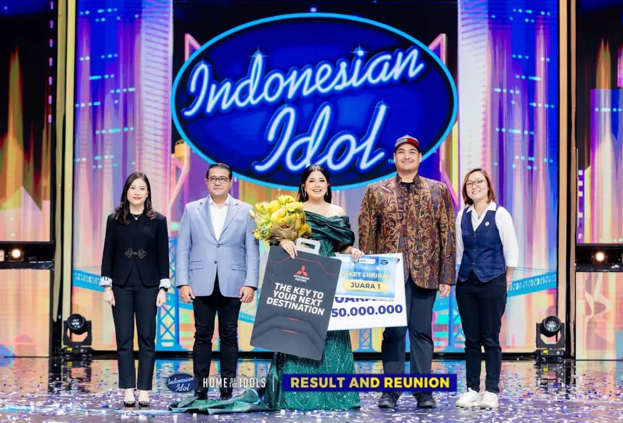 Shabrina raih gelar juara indonesian idol 2025, fajar tempati posisi runner up