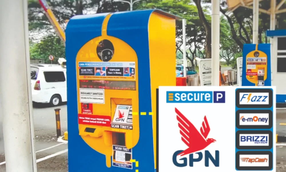 Sistem parkir nontunai