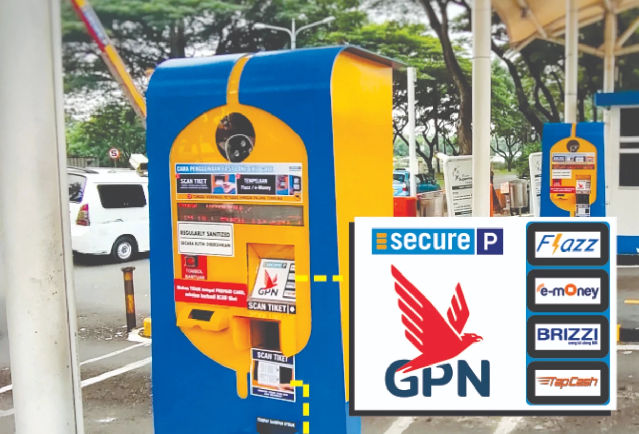 Sistem parkir nontunai