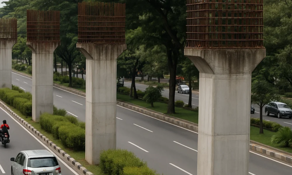 Tiang monorel terbengkalai akan dibongkar, dprd dki dukung langkah gubernur pramono