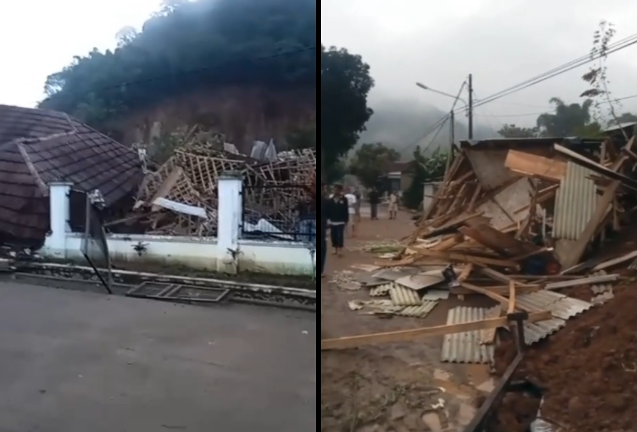 Tiga korban longsor di nagreg berhasil dievakuasi