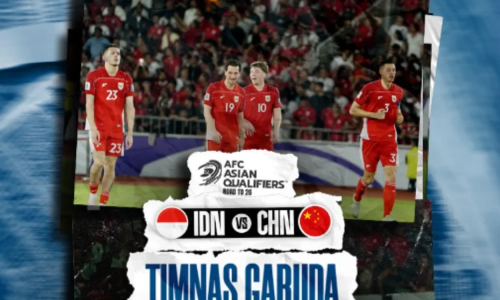 Tiket timnas indonesia vs china dijual hari ini! harga mulai rp300 ribu hingga rp1,75 juta