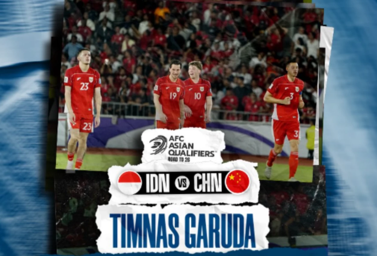 Tiket timnas indonesia vs china dijual hari ini! harga mulai rp300 ribu hingga rp1,75 juta