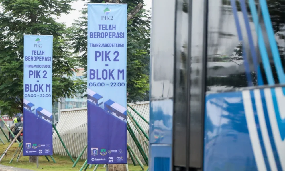 Transjabodetabek rute blok m pik 2 resmi beroperasi, tempuh waktu 180 menit
