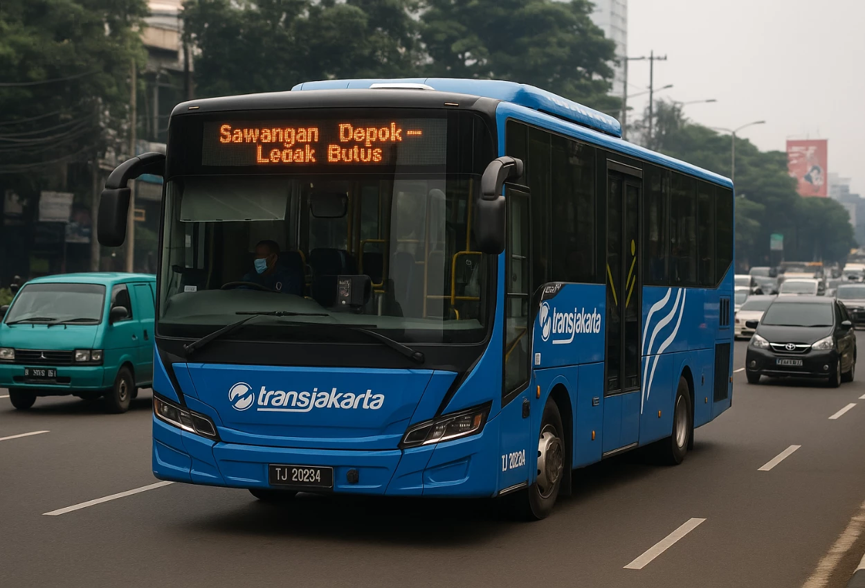 Transjakarta resmi layani rute sawangan lebak bulus mulai 5 juni
