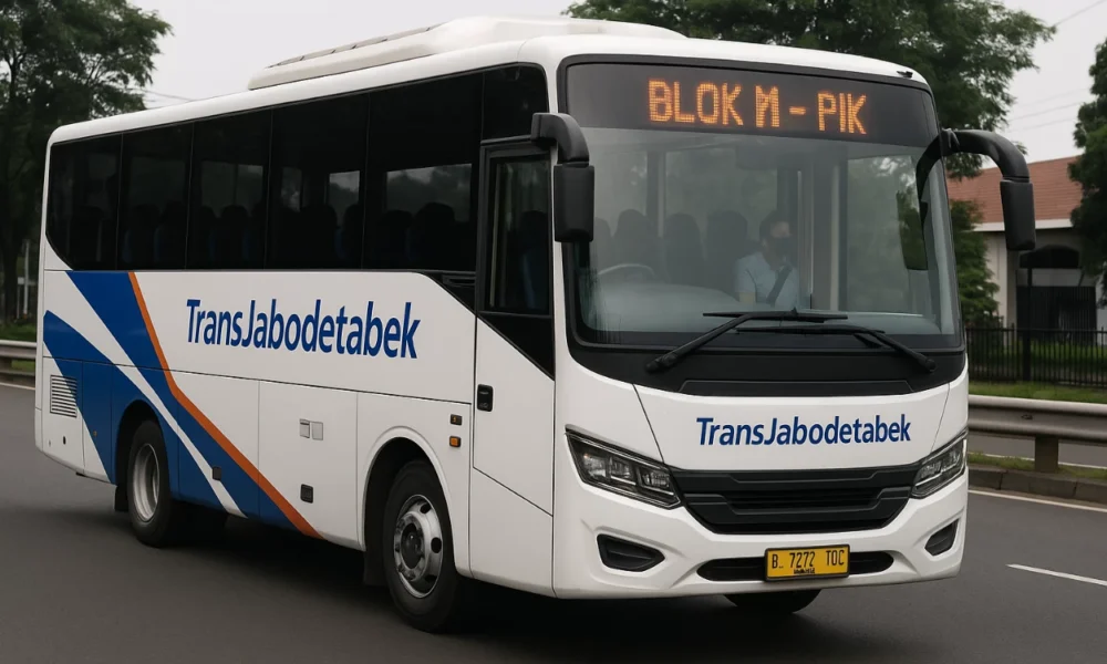 Transjabodetabek rute blok m pik