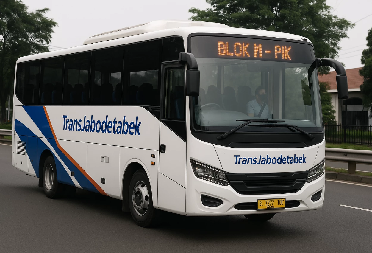 Transjabodetabek rute blok m pik