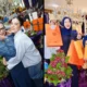 Ultah tasya dan tasyi dirayakan mewah, bu ala beri cincin blue diamond
