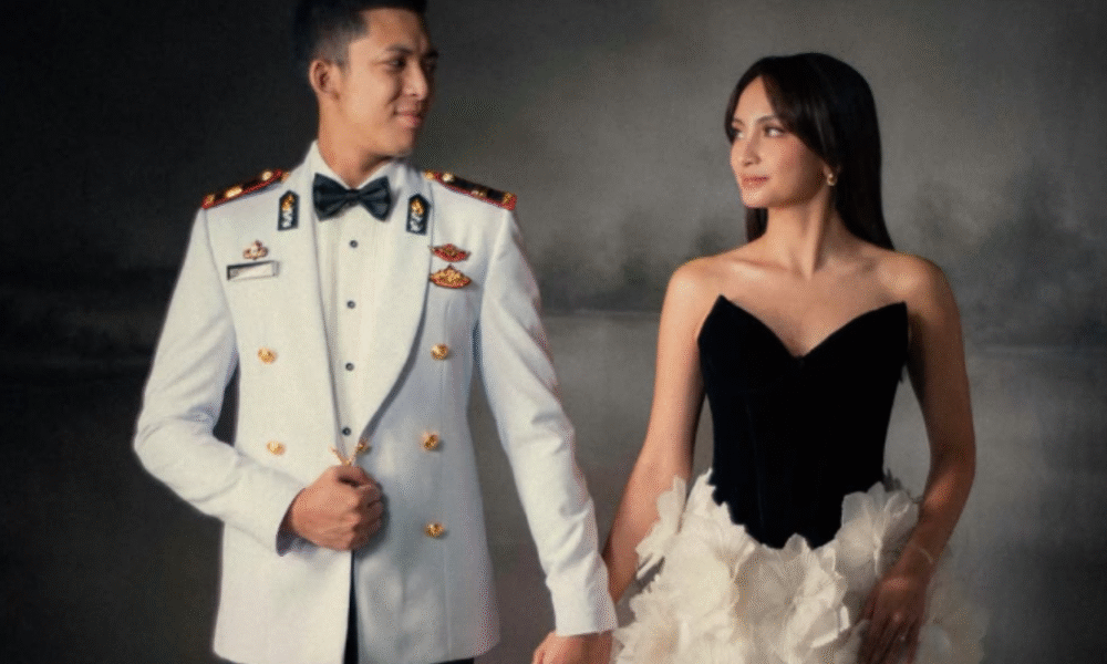 Valerie tifanka menikah, ini sosok iptu andhika yang jadi pendamping hidupnya
