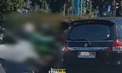 Viral! kendaraan seruduk 5 motor dan 1 mobil di lampu merah bsd