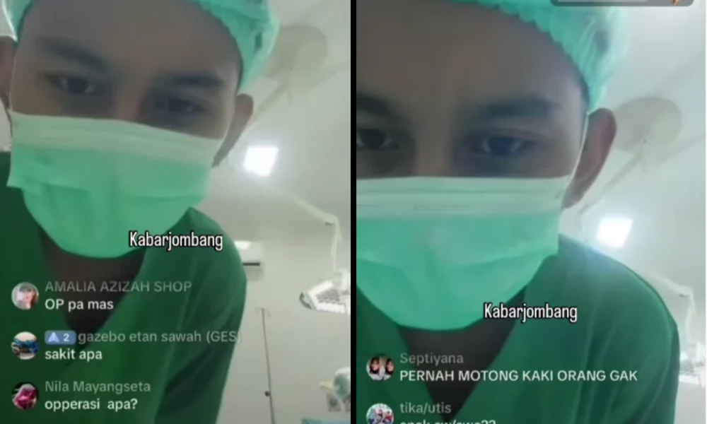 Viral! live tiktok saat operasi caesar, 2 nakes di jombang dipecat
