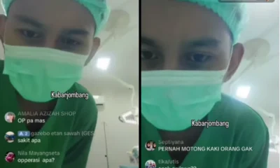 Viral! live tiktok saat operasi caesar, 2 nakes di jombang dipecat