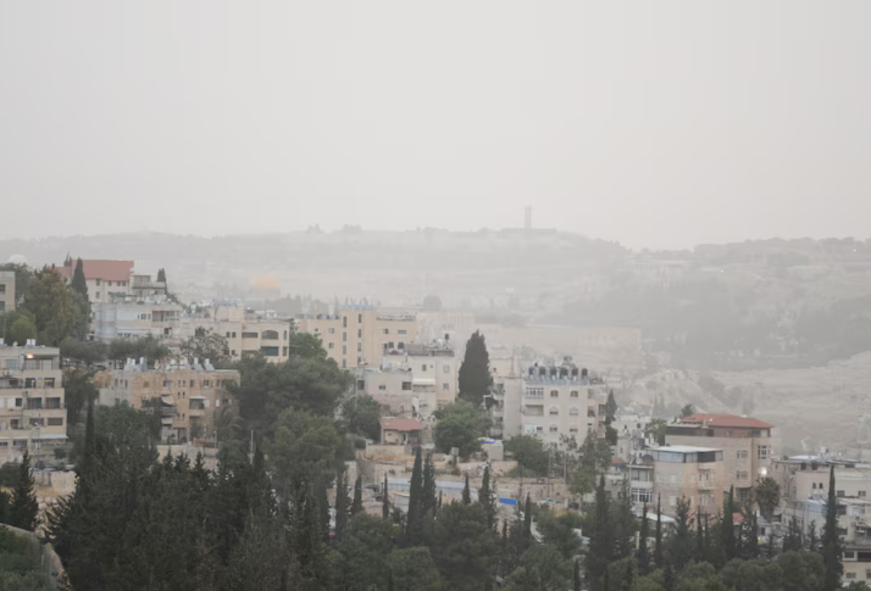 Kebakaran hutan di israel