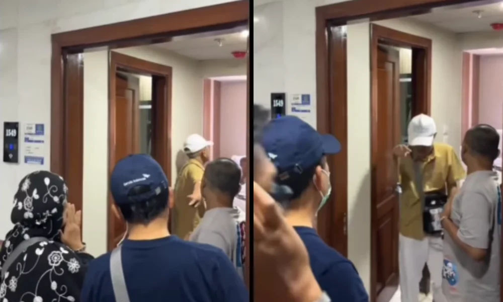 4 jemaah haji asal indonesia keciduk merokok hingga alarm kebakaran di lorong hotel menyala