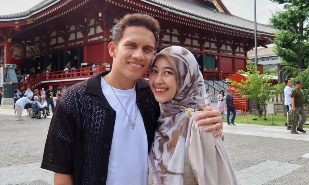 Adiba khanza dan egy maulana pamer kemesraan liburan ke jepang