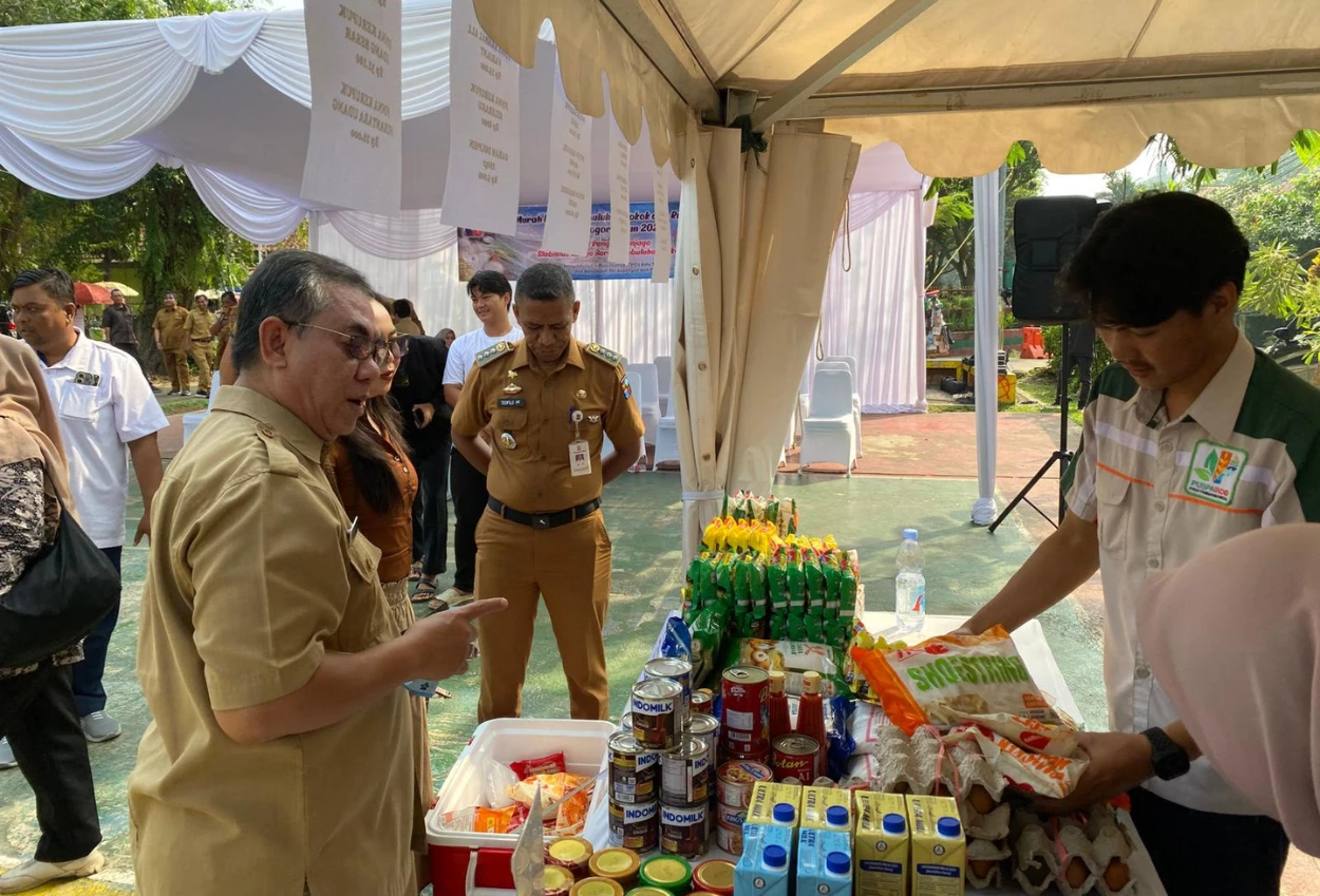 Atasi kenaikan harga, pemkot bogor hadirkan pasar murah di bogor tengah