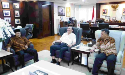 Bertemu luhut, mensos gus ipul bahas digitalisasi bansos