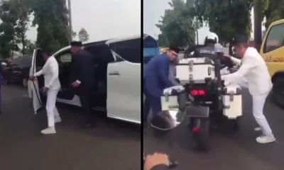 Dedi mulyadi minta maaf usai ditegur netizen karena nebeng patwal dan tak pakai helm