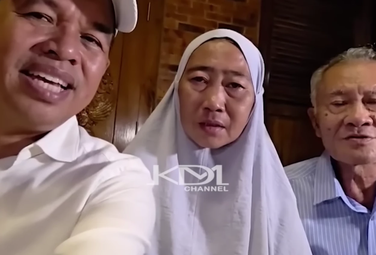 Dedi mulyadi temui ibu di bekasi yang dianiaya anak kandung