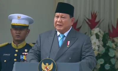 Di hari lahir pancasila, prabowo tegaskan pemimpin harus jaga kepercayaan rakyat