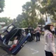 Diduga mengantuk, kecelakaan di bogor tewaskan 1 pengemudi mobil