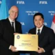 Fifa berikan penghargaan emas pada pssi, erick thohir apresiasi kerja keras tim