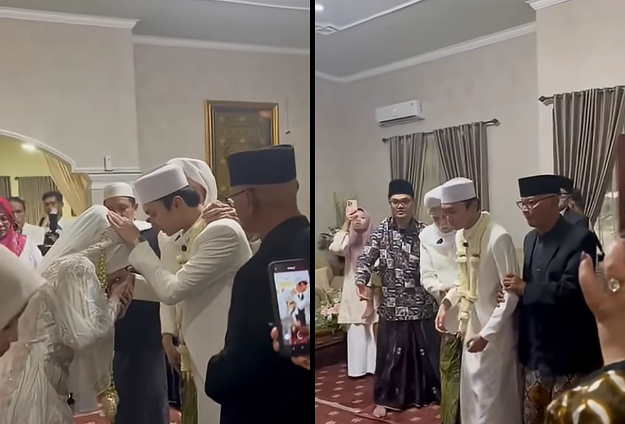 Gus azmi resmi menikah dengan khansa mariska