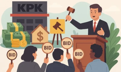 Kpk pastikan proses lelang aset koruptor transparan dan bebas kecurangan