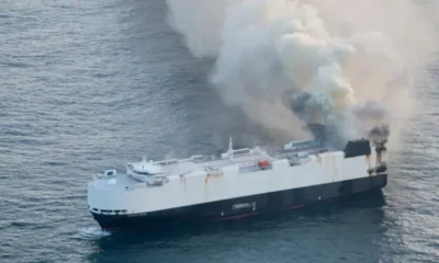 Kapal raksasa bermuatan 3.000 mobil tenggelam di perairan barat daya alaska