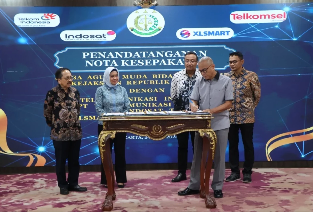 Kejagung teken kerja sama dengan 4 operator untuk memudahkan penyadapan