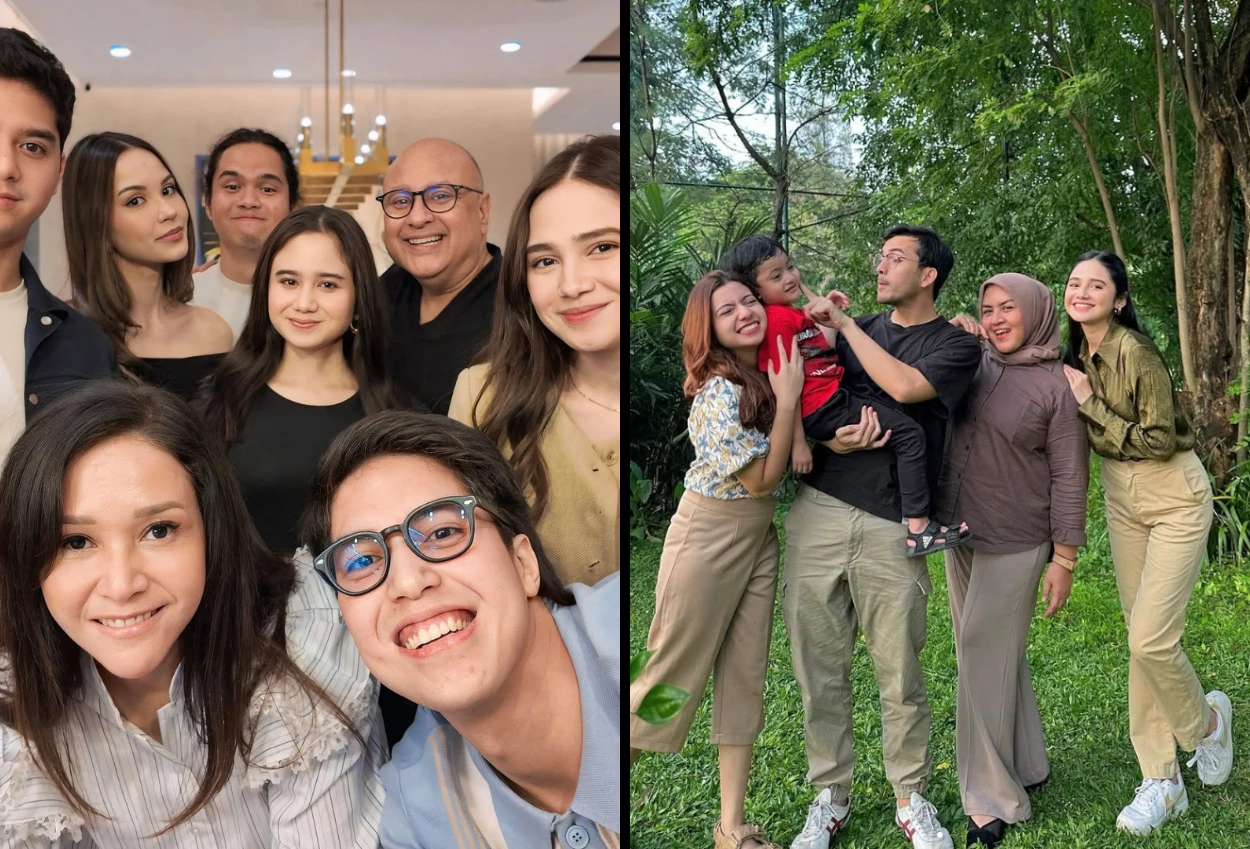 Kembali viral, netizen bandingkan momen syifa hadju saat bareng keluarga el rumi dengan keluarga rizky nazar