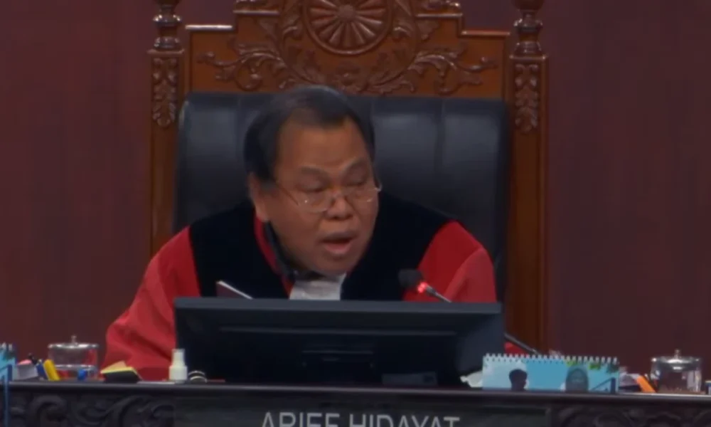 Ketua mk nilai positif keterlibatan generasi muda dalam uji materi uu tni
