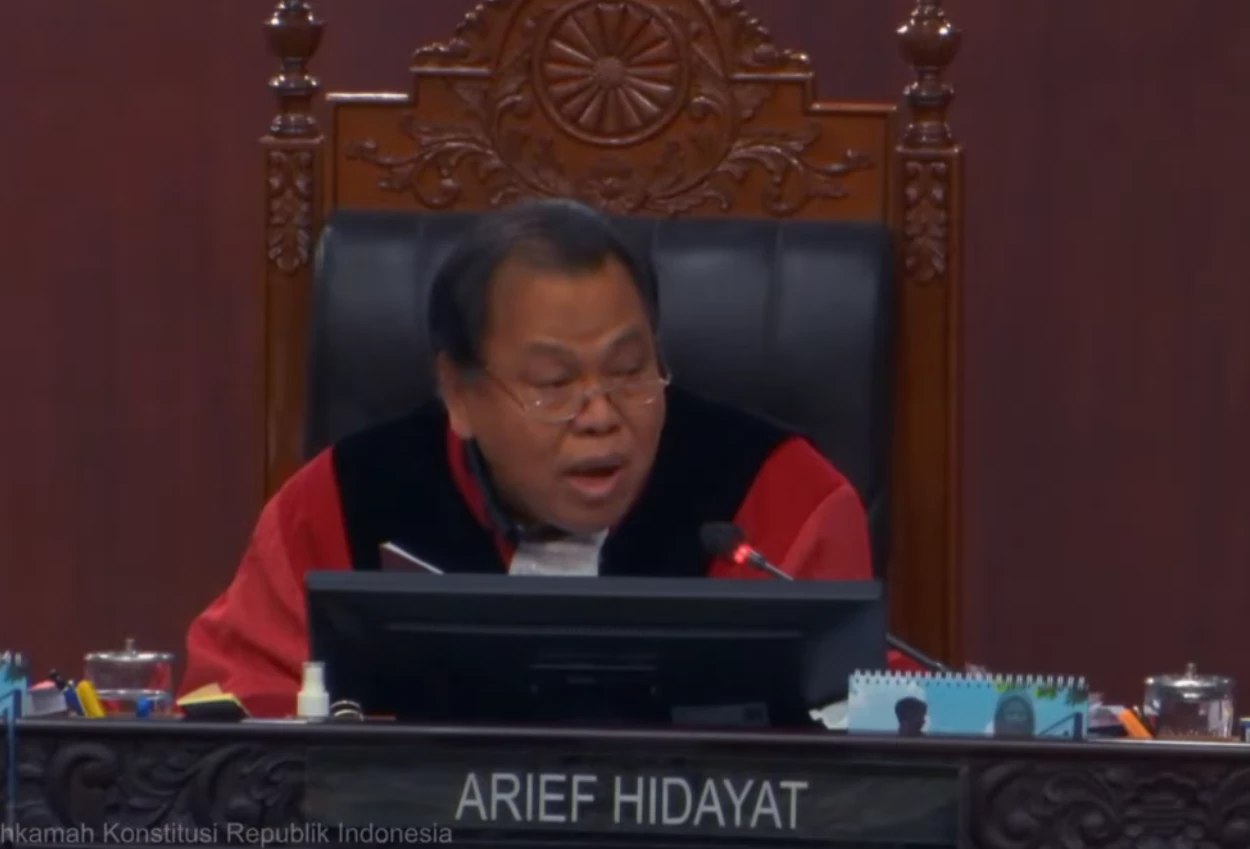 Ketua mk nilai positif keterlibatan generasi muda dalam uji materi uu tni