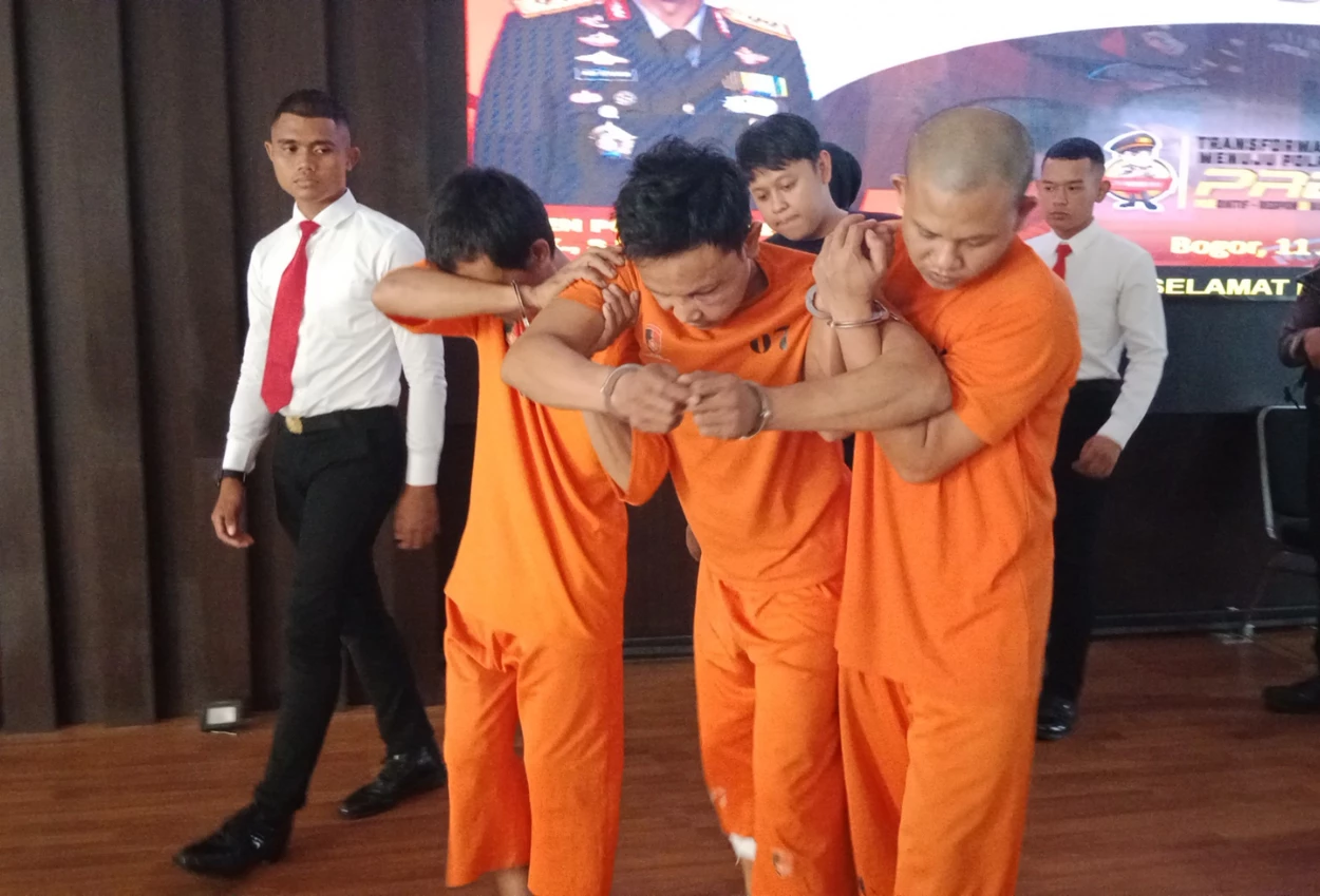 Komplotan curanmor lintas kota dibekuk polresta bogor