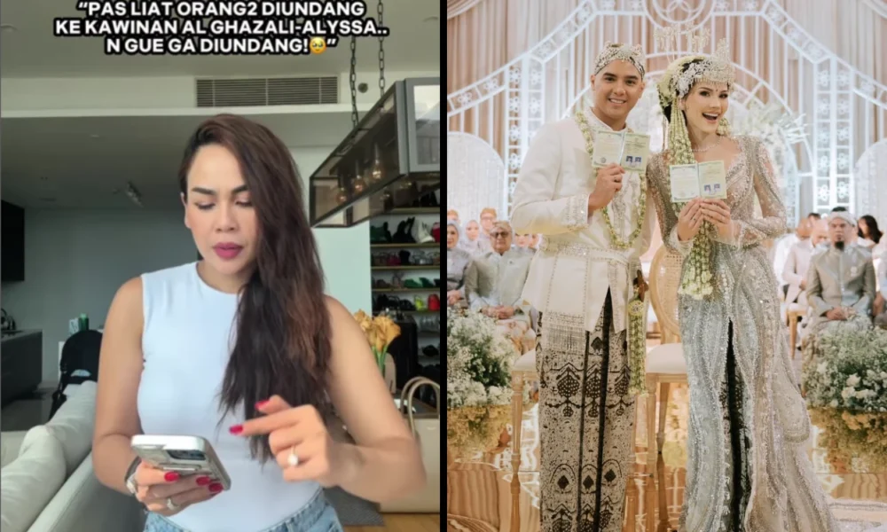 Melaney ricardo sedih tak diundang di pernikahan al ghazali dan alyssa daguise