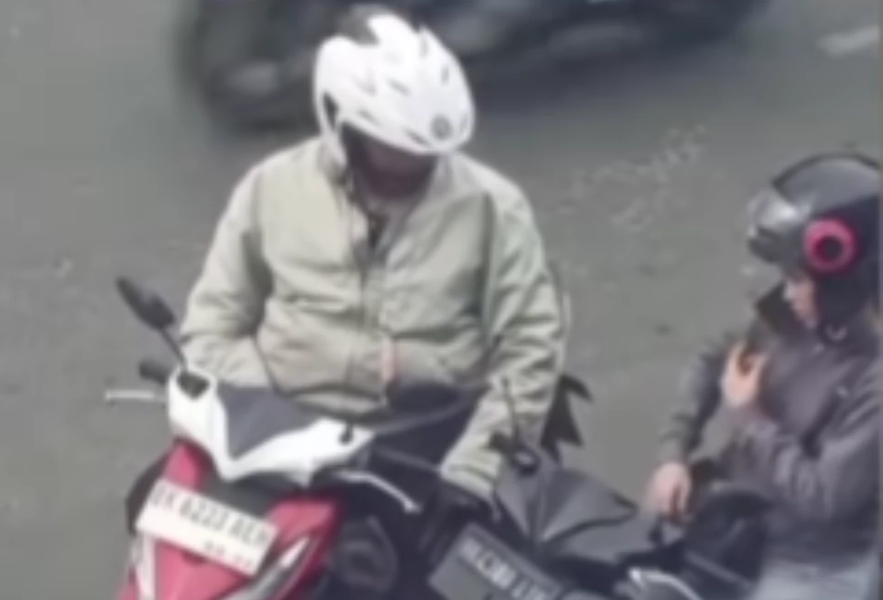 Minta maaf usai viral palak pemotor wanita, aiptu rudi untuk beli minum