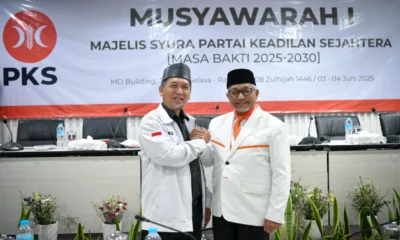Pks resmi tetapkan ketua majelis syura dan presiden partai untuk periode 2025–2030