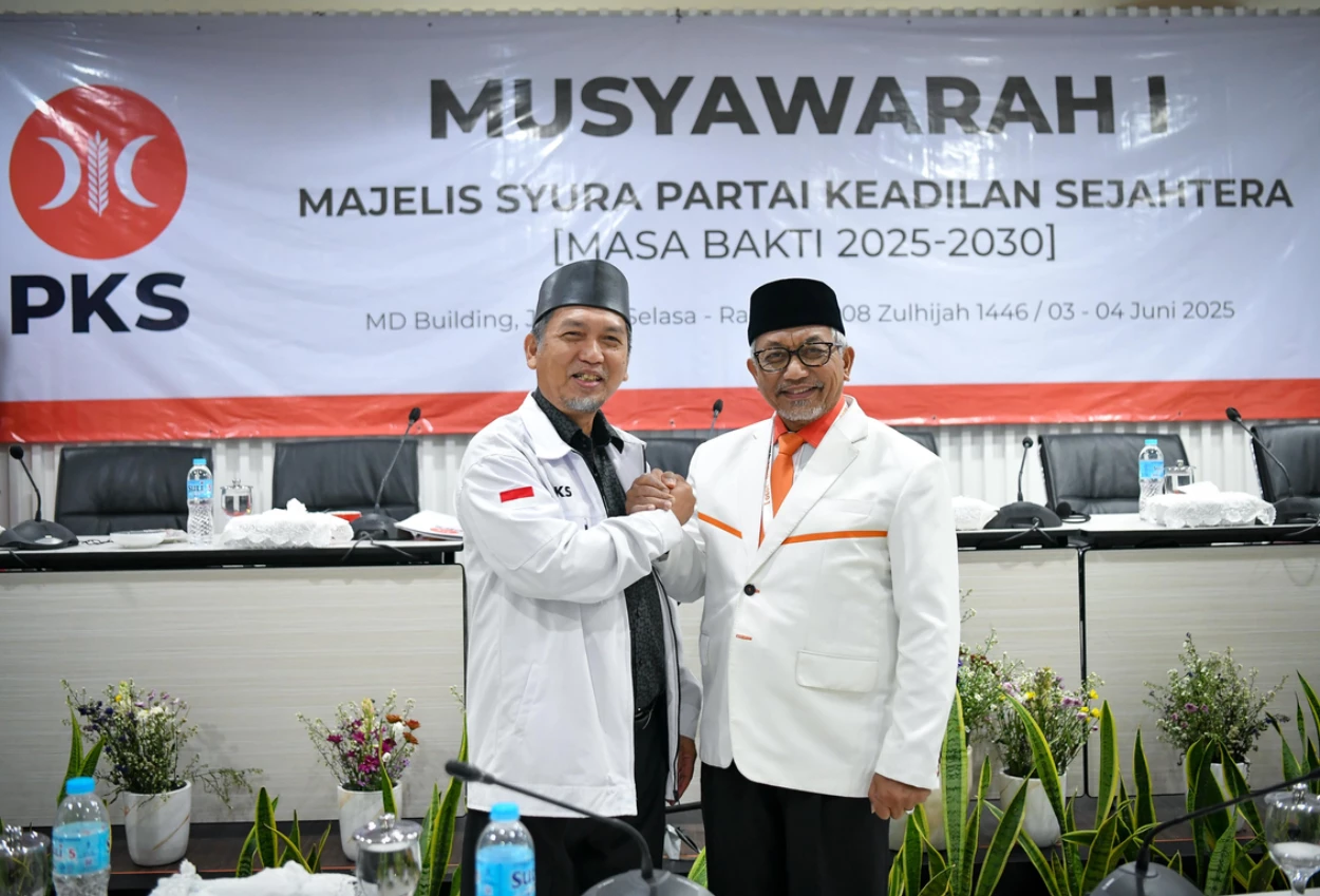 Pks resmi tetapkan ketua majelis syura dan presiden partai untuk periode 2025–2030