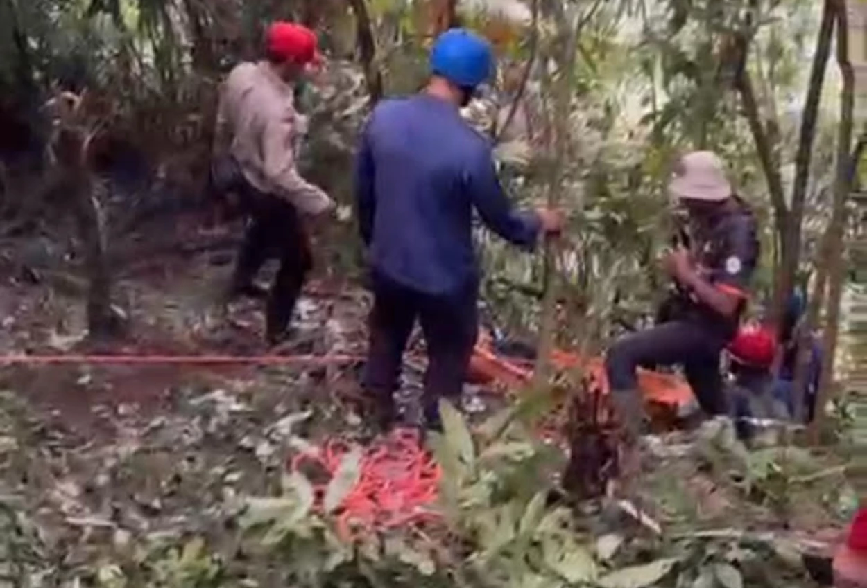 Pendaki lansia yang hilang di gunung salak ditemukan meninggal di jurang sedalam 120 meter