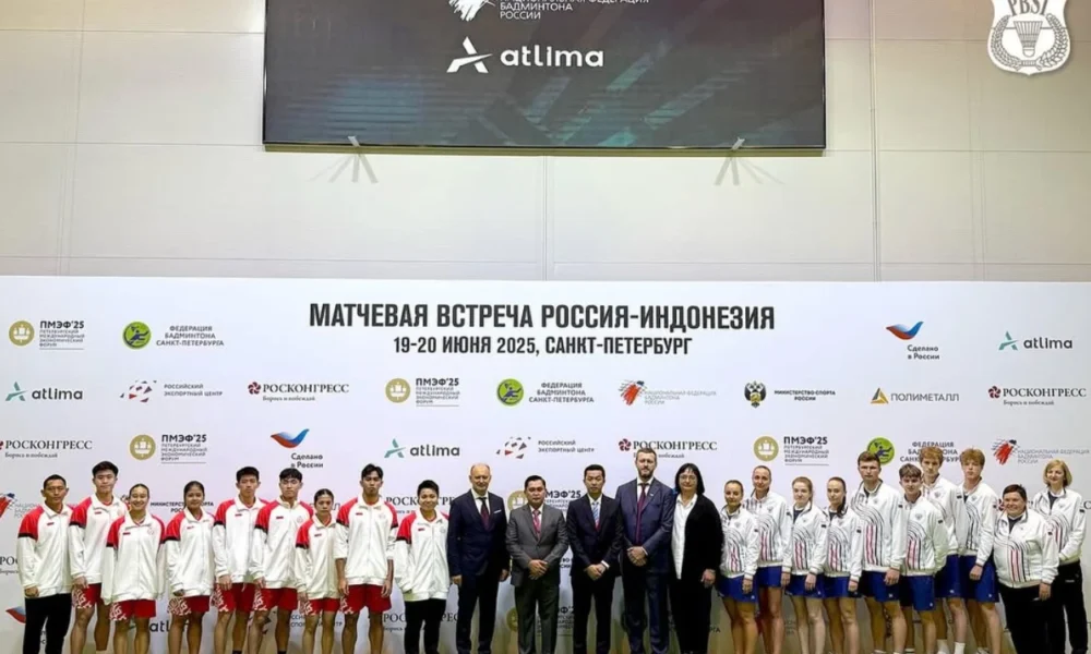 Pererat hubungan olahraga, pbsi jalin kerja sama bulu tangkis dengan rusia