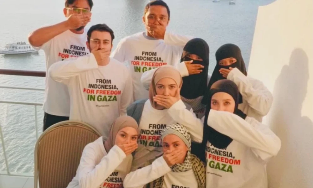Perwakilan indonesia dalam aksi global march to gaza akan dipulangkan ke indonesia