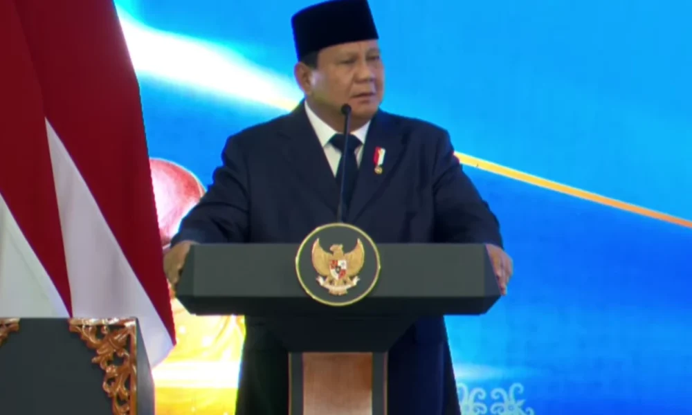 Prabowo hadiri acara pengukuhan hakim di gedung mahkamah agung