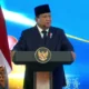 Prabowo hadiri acara pengukuhan hakim di gedung mahkamah agung