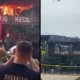 Rumah makan kampung kecil di bsd terbakar, 2 orang luka luka