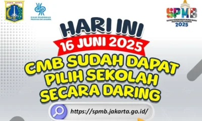 Spmb jakarta 2025 resmi dibuka, cmb bisa pilih sekolah mulai hari ini